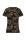 Kariban terepmintás Női póló környakas, rövid ujjú KA3031, Olive Camouflage-L