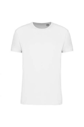 Kariban körkötött organikus férfi póló rövid ujjú KA3032IC, White-2XL