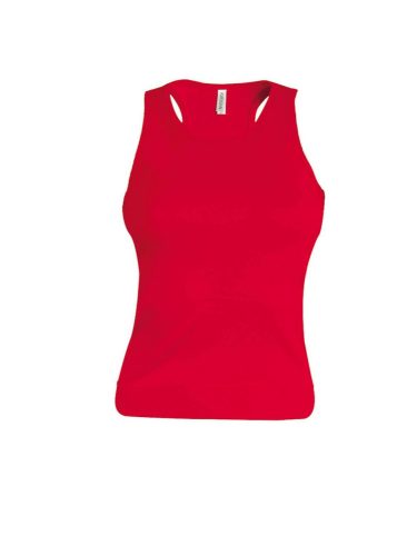Kariban sporthátú vastag Női trikó KA311, Red-XL
