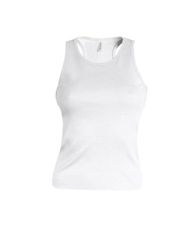 Kariban sporthátú vastag Női trikó KA311, White-XL