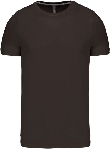 Kariban jersey rövid ujjú férfi póló KA356, Dark Khaki-3XL