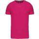 Kariban jersey rövid ujjú férfi póló KA356, Fuchsia-2XL