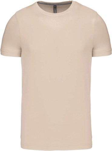 Kariban jersey rövid ujjú férfi póló KA356, Light Sand-2XL