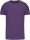 Kariban jersey rövid ujjú férfi póló KA356, Purple-2XL