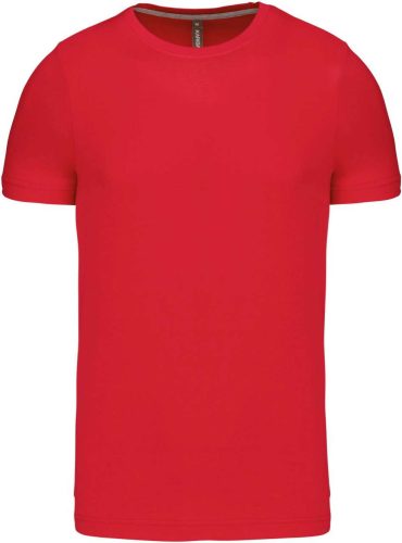 Kariban jersey rövid ujjú férfi póló KA356, Red-2XL