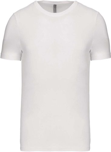 Kariban jersey rövid ujjú férfi póló KA356, White-2XL