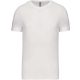 Kariban jersey rövid ujjú férfi póló KA356, White-2XL