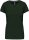 Kariban rövid ujjú környakas Női pamut póló KA380, Forest Green-3XL