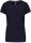 Kariban rövid ujjú környakas Női pamut póló KA380, Navy-XL
