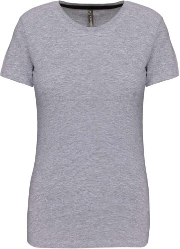 Kariban rövid ujjú környakas Női póló KA380, Oxford Grey-M