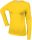 Kariban hosszú ujjú kereknyakú Női pamut póló KA383, Yellow-L