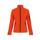 Kariban Női softshell dzseki KA400, Fluorescent Orange-4XL