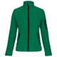 Kariban Női softshell dzseki KA400, Kelly Green-S