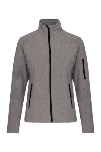 Kariban Női softshell dzseki KA400, Marl Grey-L