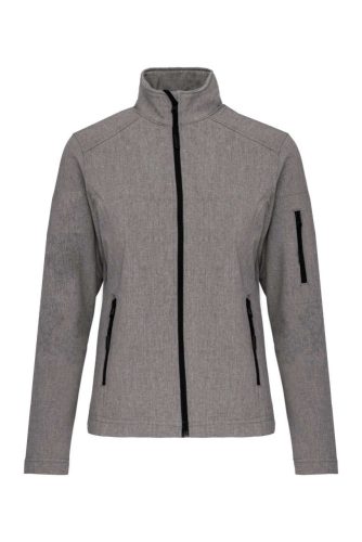 Kariban Női softshell dzseki KA400, Marl Grey-S