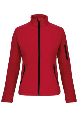 Kariban Női softshell dzseki KA400, Red-S