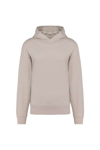 Kariban laza szabású unisex kapucnis pulóver KA4018, Clay-L