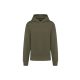 Kariban laza szabású unisex kapucnis pulóver KA4018, Light Khaki-S