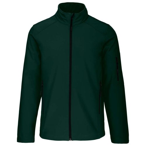 Kariban softshell férfi dzseki KA401, Bottle Green-XL