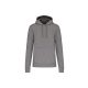 Kariban organikus féfi kapucnis pulóver KA4027, Grey Heather-3XL