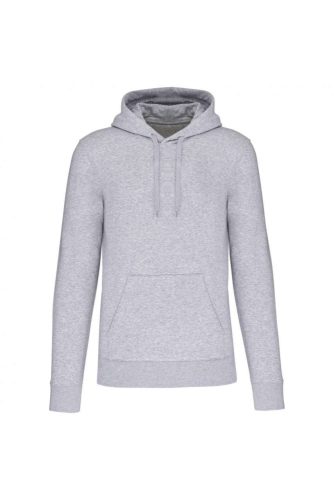 Kariban organikus féfi kapucnis pulóver KA4027, Oxford Grey-XL