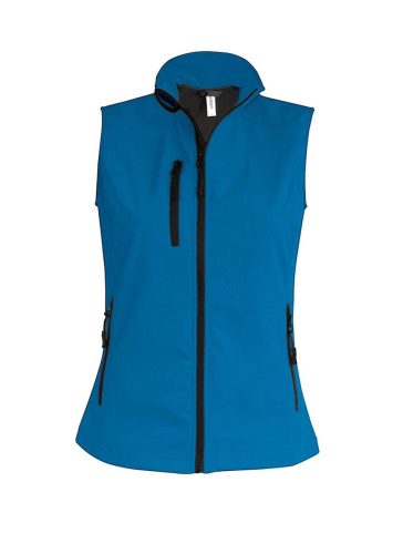 Kariban softshell Női mellény KA404, Aqua Blue-XL