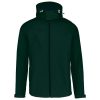 Kariban kapucnis softshell férfi dzseki KA413, Bottle Green-S