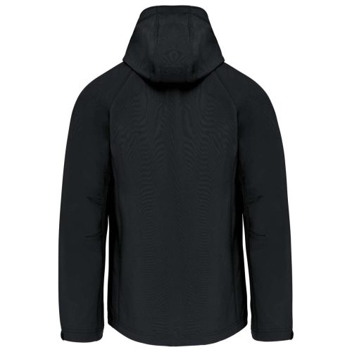 Kariban kapucnis softshell férfi dzseki KA413, Black-S