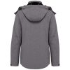 Kariban kapucnis Női softshell dzseki KA414, Marl Grey-2XL