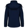 Kariban kapucnis Női softshell dzseki KA414, Navy-2XL