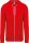Kariban könnyű vékony unisex kapucnis cipzáras pulóver (póló) KA438, Red-3XL