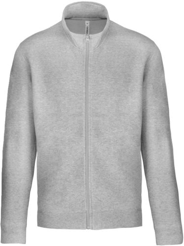 Kariban cipzáras pulóver KA472, Oxford Grey-M
