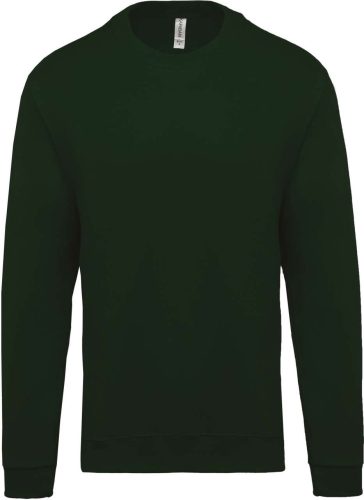 Kariban unisex kereknyakú pulóver KA474, Forest Green-2XL