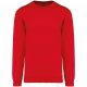 Kariban unisex kereknyakú pulóver KA474, Red-2XL