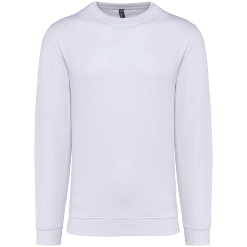 Kariban unisex kereknyakú pulóver KA474, White-L