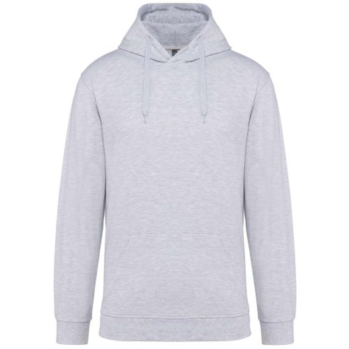 Kariban kapucnis férfi pulóver KA476, Ash Heather-3XL