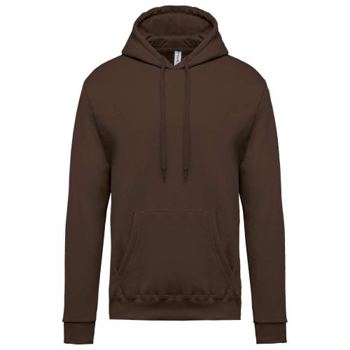 Kariban kapucnis férfi pulóver KA476, Chocolate-3XL