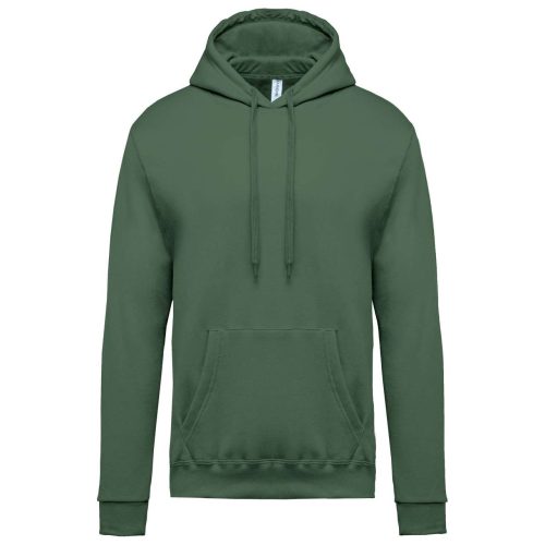 Kariban kapucnis férfi pulóver KA476, Earthy Green-4XL