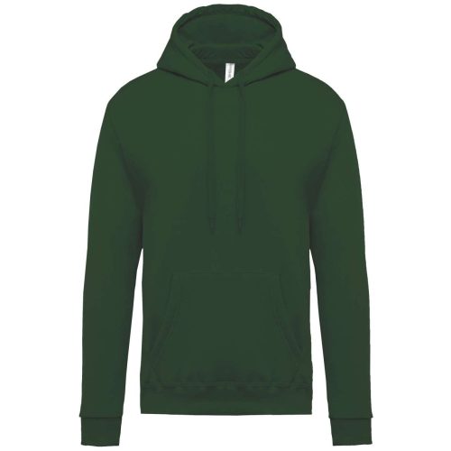 Kariban kapucnis férfi pulóver KA476, Forest Green-3XL