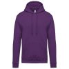 Kariban kapucnis férfi pulóver KA476, Purple-4XL