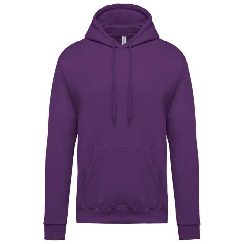 Kariban kapucnis férfi pulóver KA476, Purple-4XL