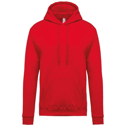 Kariban kapucnis férfi pulóver KA476, Red-3XL