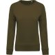 Kariban Női raglános organikus környakas pulóver KA481, Mossy Green-2XL