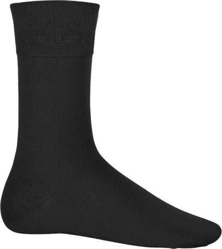 Kariban mélybordás férfi zokni KA813, Black-39/42