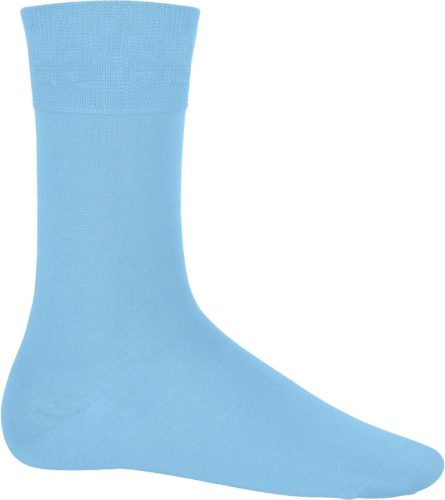 Kariban mélybordás férfi zokni KA813, Sky Blue-39/42