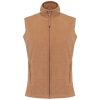 Kariban MELODIE Női polár mellény KA906, Camel Heather-S