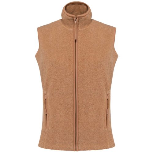 Kariban MELODIE Női polár mellény KA906, Camel Heather-S