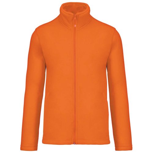 Kariban FALCO  cipzáras mikropolár pulóver KA911, Fluorescent Orange-3XL