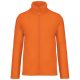 Kariban FALCO  cipzáras mikropolár pulóver KA911, Fluorescent Orange-3XL