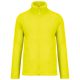 Kariban FALCO  cipzáras mikropolár pulóver KA911, Fluorescent Yellow-3XL